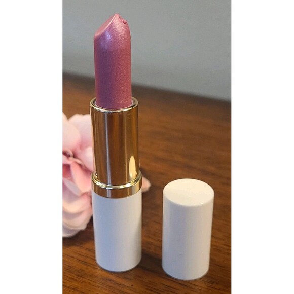 *FLAWED Estee Lauder 61 PINK PARFAIT SHIMMER Pure Color Lipstick WHITE TUBE GWP - Picture 6 of 7